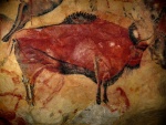 Reproducción de un bisonte de la Cueva de Altamira