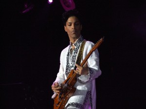 Postal: Prince en concierto