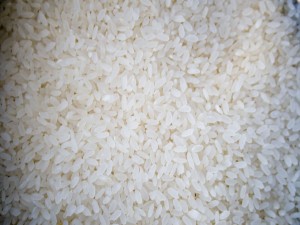 Postal: Granos de arroz
