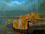 Panzer visto por detrás