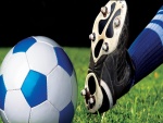 Balón y zapatilla de fútbol