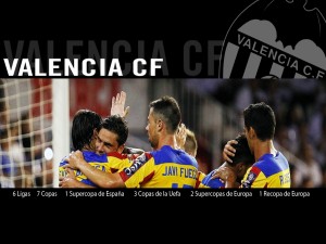 Postal: Títulos conquistados por el Valencia CF