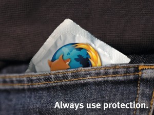 Siempre usa protección: Firefox