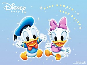 Bebé Donald y Bebé Daisy