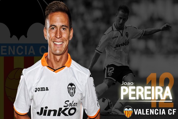 Joao Pereira, jugador del Valencia CF