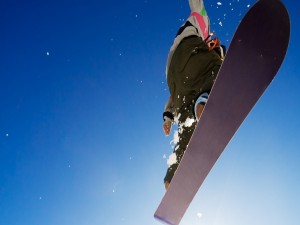Postal: Salto de snowboard