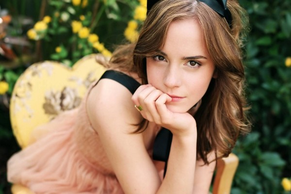 Emma Watson, actriz y modelo británica