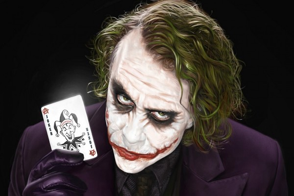 El Joker con su carta