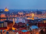 Anochecer en Budapest