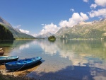 Lago Sils, Grisons, Suiza