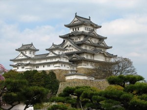 Postal: Castillo Himeji, Prefectura Hyogo (Japón)