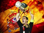Iker Casillas con la copa