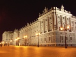 Fachada este del Palacio Real de Madrid (España)
