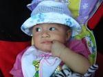 Bebé con sombrero