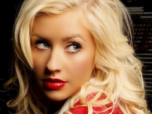 La cantante Christina Aguilera