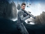 Tom Cruise en la película "Oblivion"