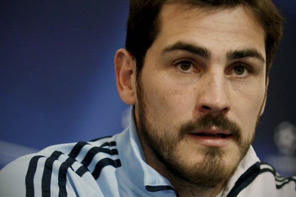 Un primer plano de Iker Casillas