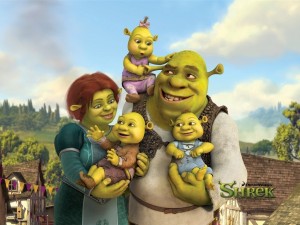 Sherk y su familia