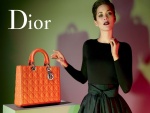 Christian Dior, bolso naranja