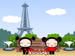 Pucca y Garu en París