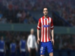 Juanfran, jugador del Atlético de Madrid en el videojuego FIFA