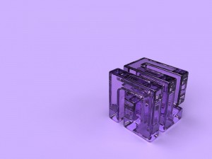 Cubo púrpura