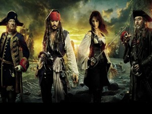 Postal: Piratas del Caribe 4, protagonistas