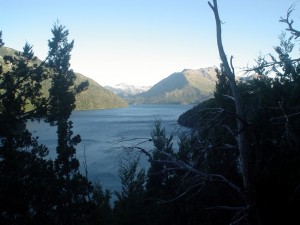 Postal: Lago Mascardi (Río Negro, Argentina)