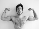 Andrés Velencoso y sus músculos