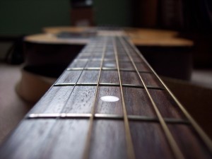 Cuerdas de una guitarra