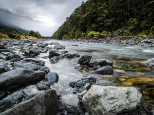 Río Bealey, Nueva Zelanda