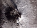 Un huracán visto desde el espacio