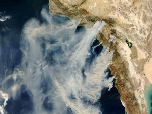 Postal: Incendios forestales en California