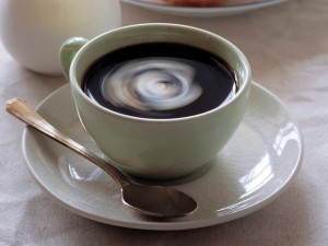 Café en una taza