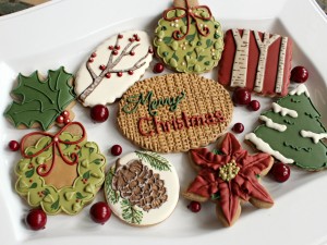 Preciosas galletas decoradas para Navidad