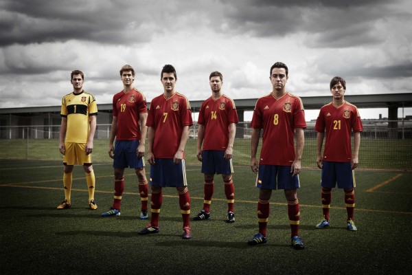 Jugadores de la Selección Española de Fútbol