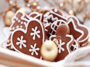 Galletas de chocolate para Navidad