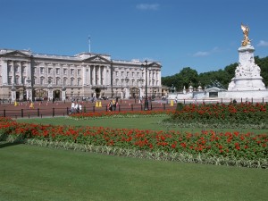 Postal: Palacio de Buckingham, Londres