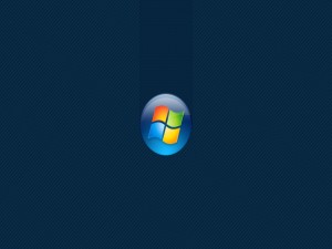 Logo de Windows sobre un fondo azul