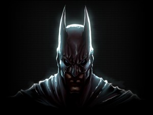 Postal: Batman, caballero de la noche