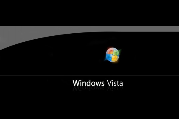 Windows Vista en negro