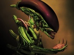 Alien de verduras