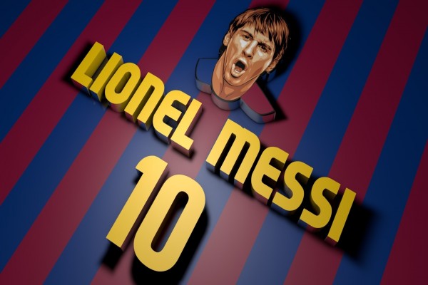 Lionel Messi 3D