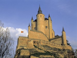 Postal: Alcázar de Segovia, España