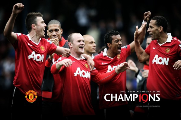Manchester United, campeón de la Premier League 2010/11