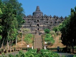 Borobudur, templo budista (Java, Indonesia)