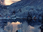 Invierno en Noruega