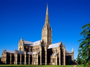Postal: Catedral de Salisbury, Inglaterra
