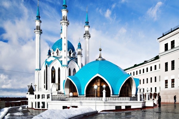 Mezquita Qol-Şärif, en Kazán (Rusia)