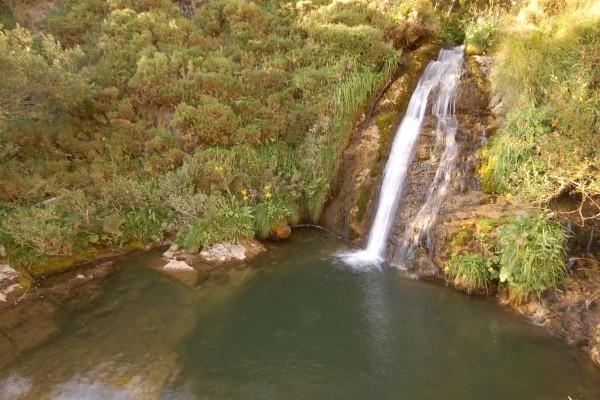 Cascada en Babia (Provincia de León, España)